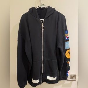 Off-White Zip-up sweaters